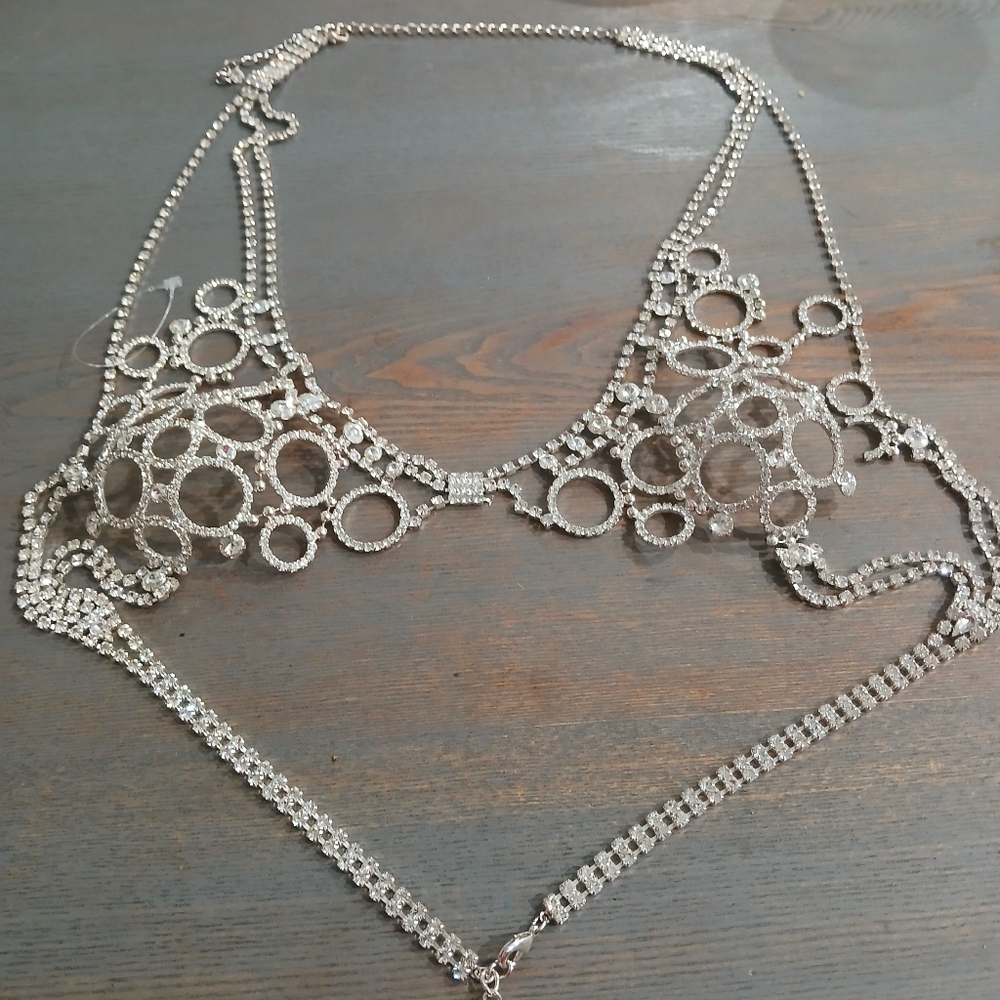 Rhinestone Brassiere